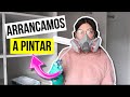 ARRANCAMOS A PINTAR y LEVANTAR PISOS: RENOVACION PARTE 1 😊Caro Trippar Vlogs