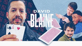 Learning card magic with David Blaine!