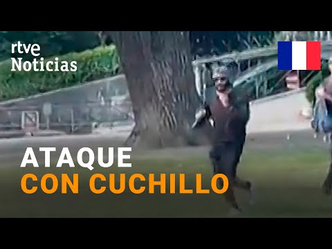 FRANCIA-APUÑALAMIENTO: Los MINUTOS de TERROR en un PARQUE por un HOMBRE ARMADO | RTVE Noticias