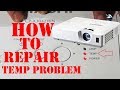 How To Repair The Hitachi CP-X3042WN Multimedia Projector Temp Alarm Blinking Pro blame Solution