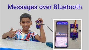 Send message over Bluetooth | Arduino Project | esp32