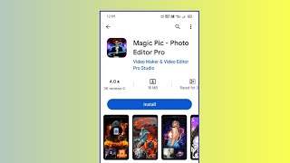 Magic pic photo Editor pro App Kaise Chalaye photo Editing Kaise Kare screenshot 1