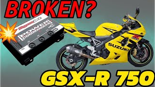 Fixing the Power Commander on my GSXR 750!