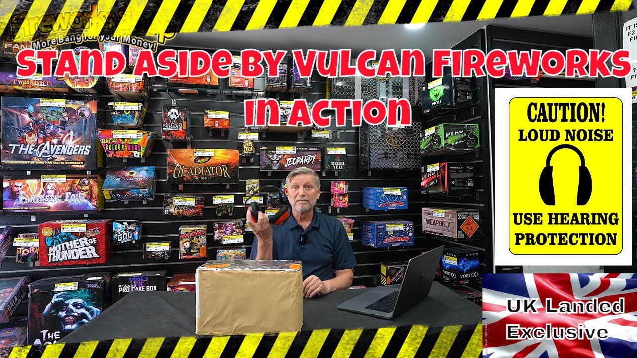 Warning: LOUD!  Stand Aside by Vulcan Fireworks.