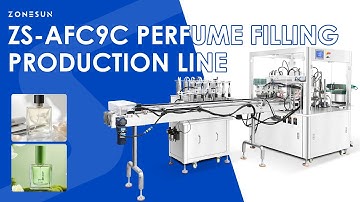 How To Use ZONESUN ZS-AFC9C Automatic Perfume Bottle Filling and Capping Production Line