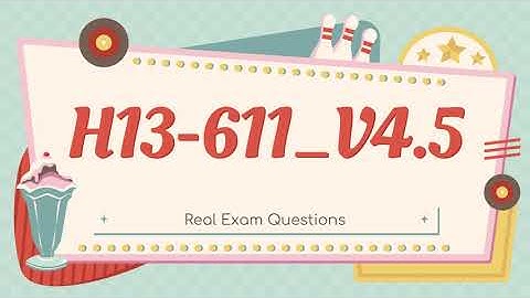 H13-611_V4.5 HCIA-Storage V4.5 Real Exam Questions