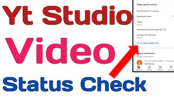 Yt Studio Video Analytics Problem 2022 In Mobile | Youtube Studio Video Analytics Problem In Hindi