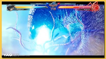 Godzilla vs Scylla with Healthbars | Concept Gameplay Video