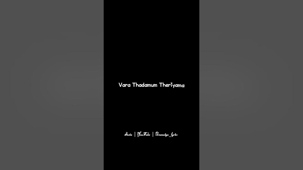 Aiyaa Vanakkam Naanga Nallavanga 💞 whatsapp status video song 🎧 lyrics status video tamil