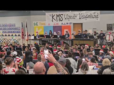 Jingle bells  cover by The Krum Middle School Beginner band