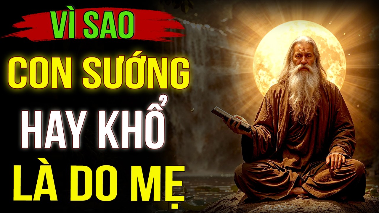 CỔ NHÂN DẠY: Con HƯỞNG PHÚC hay GÁNH HỌA Là Do Mẹ, tất cả đều do 3 HÀNH ĐỘNG này ! #Trituetinhhoa