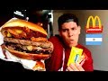 Así es un MCDONALDS EN ARGENTINA 🍔 Hamburguesa gaucha