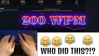 Qualifying For A 1,000 Typing Tournament 200 Wpm With Dvorak Keyboard