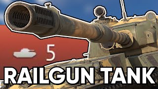 The Soviet Railgun Tank