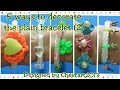 5 ways to decorate loom bands rainbow loom plain bracelet tutorial 2 (with beads)為彩虹橡筋手繩添姿彩2