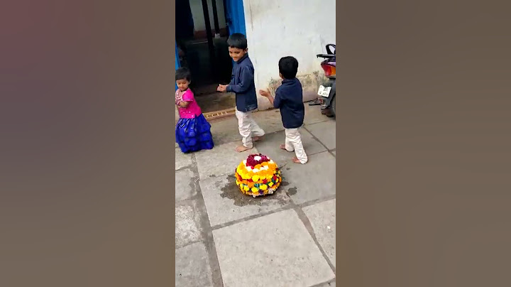 Annalaku Bathukamma nerputhunna chelli....