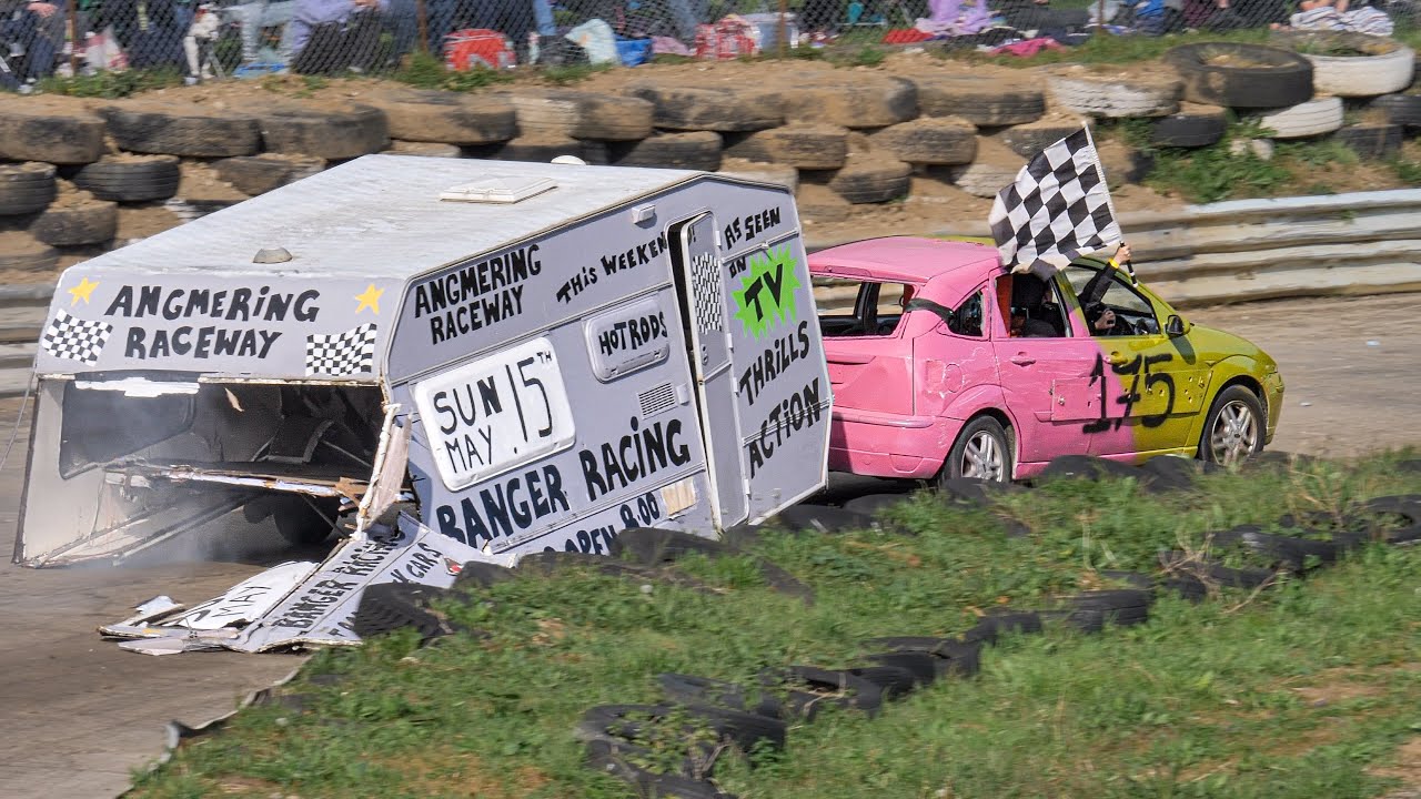 Angmering Raceway Caravan Crash + Banger Highlights - April/May 2022