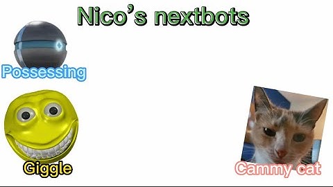 Possessing giggle and cammy cat (skilled killer part 27) (Nico’s nextbots possession)