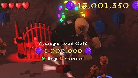 LEGO The Hobbit - Always Loot Gold Red Brick Location