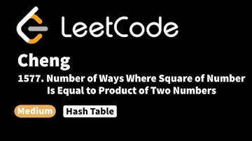 LeetCode 1577. Number of Ways Where Square of Number Is Equal to Product of Two Numbers