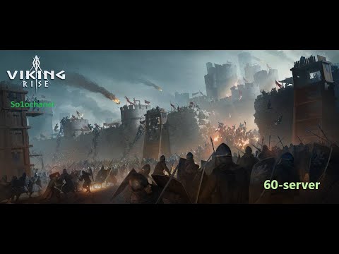 Видео: Битва за Руины! 60 - Сервер! Плотный бой против [HOGS] #vikingrise