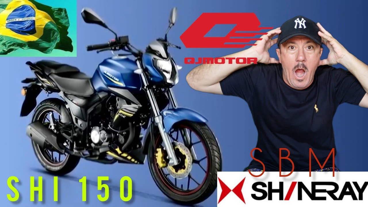 NOVA SBM 150 QJMOTOR MAIS BARATA QUE N150 BAJAJ - YouTube