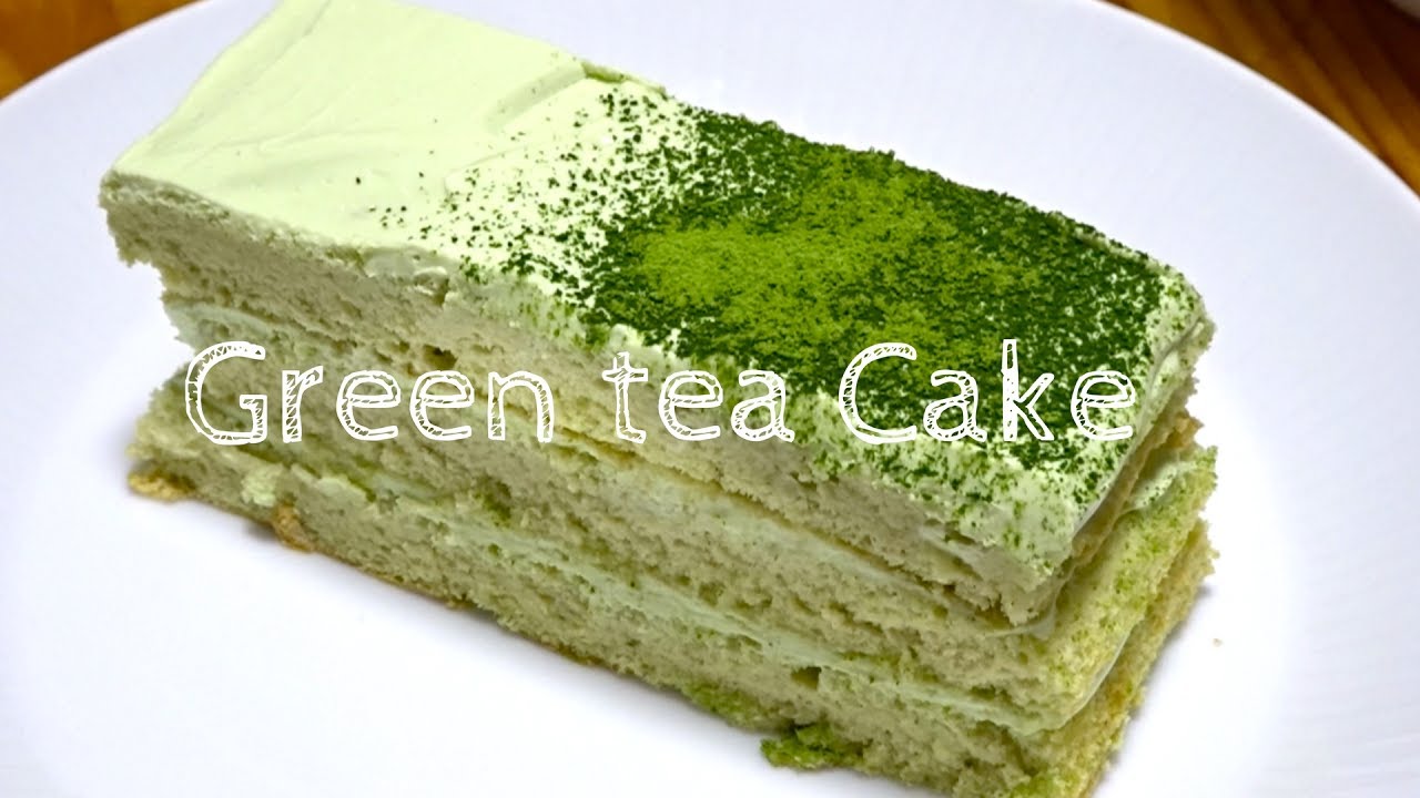How to make Green Tea Yoghurt Cake 簡単抹茶ケーキの作り方 レシピ YouTube