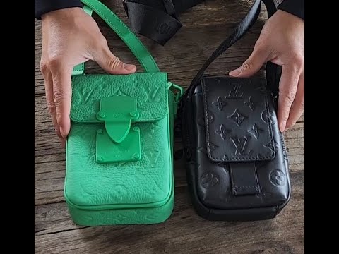 LOUIS VUITTON★S-LOCK VERTICAL WEARABLE WALLET★メンズ★送込 S-Lock Vertical wearable wallet Monogram Macassar Canvas