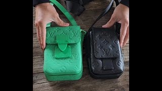 LOUIS VUITTON ALPHA WEARABLE WALLET UNBOXING REVIEW 