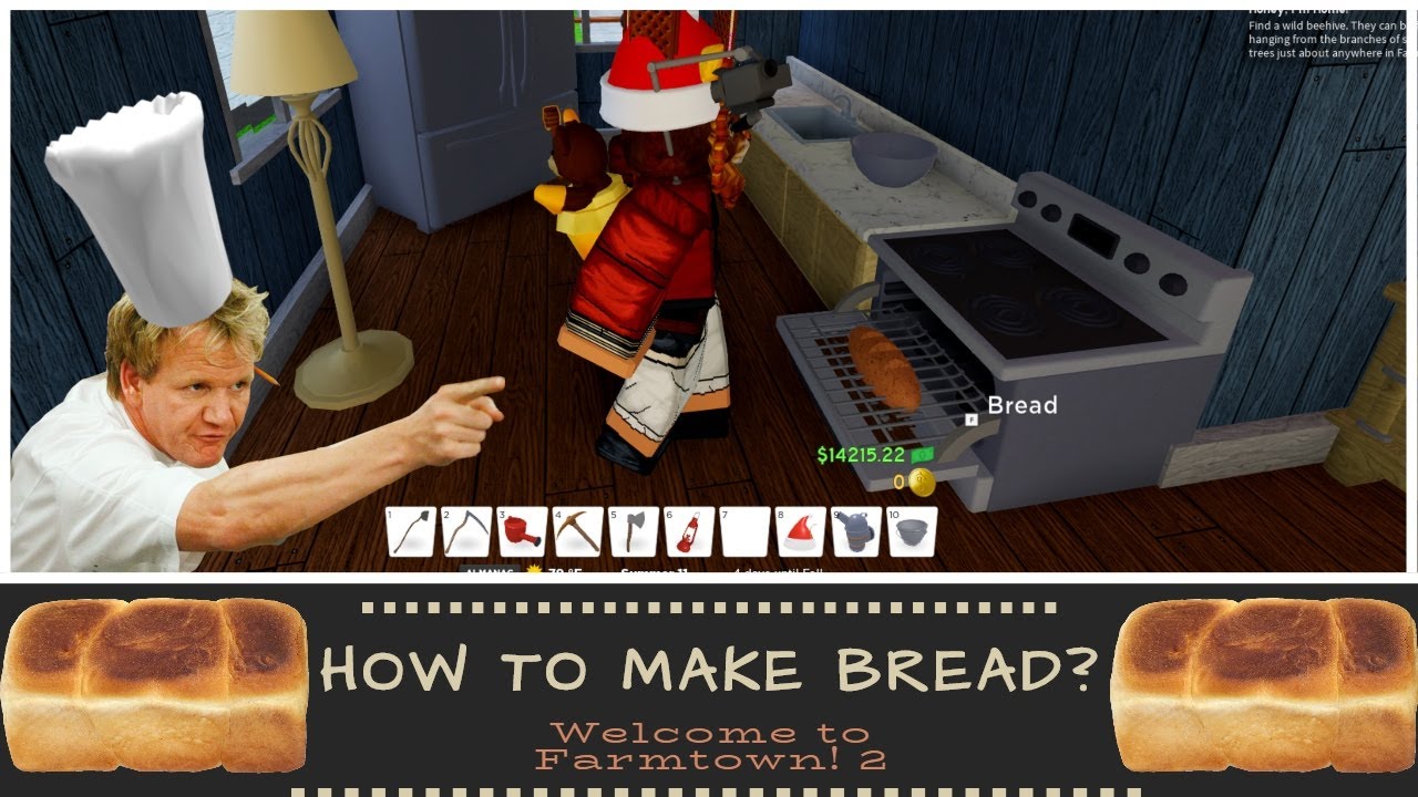 How To Make Bread Welcome To Farmtown 2 Youtube - robloxcooking welcome to farmtown beta part 2 full