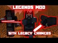 Sith Legacy Changes! | Legends 7.0 Video Series