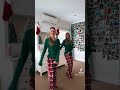 Santa Tell Me viral TikTok dance🎁 #shorts #dance #viral #k5sisters