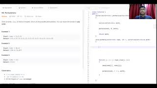 Backtracking | Leetcode Permutations