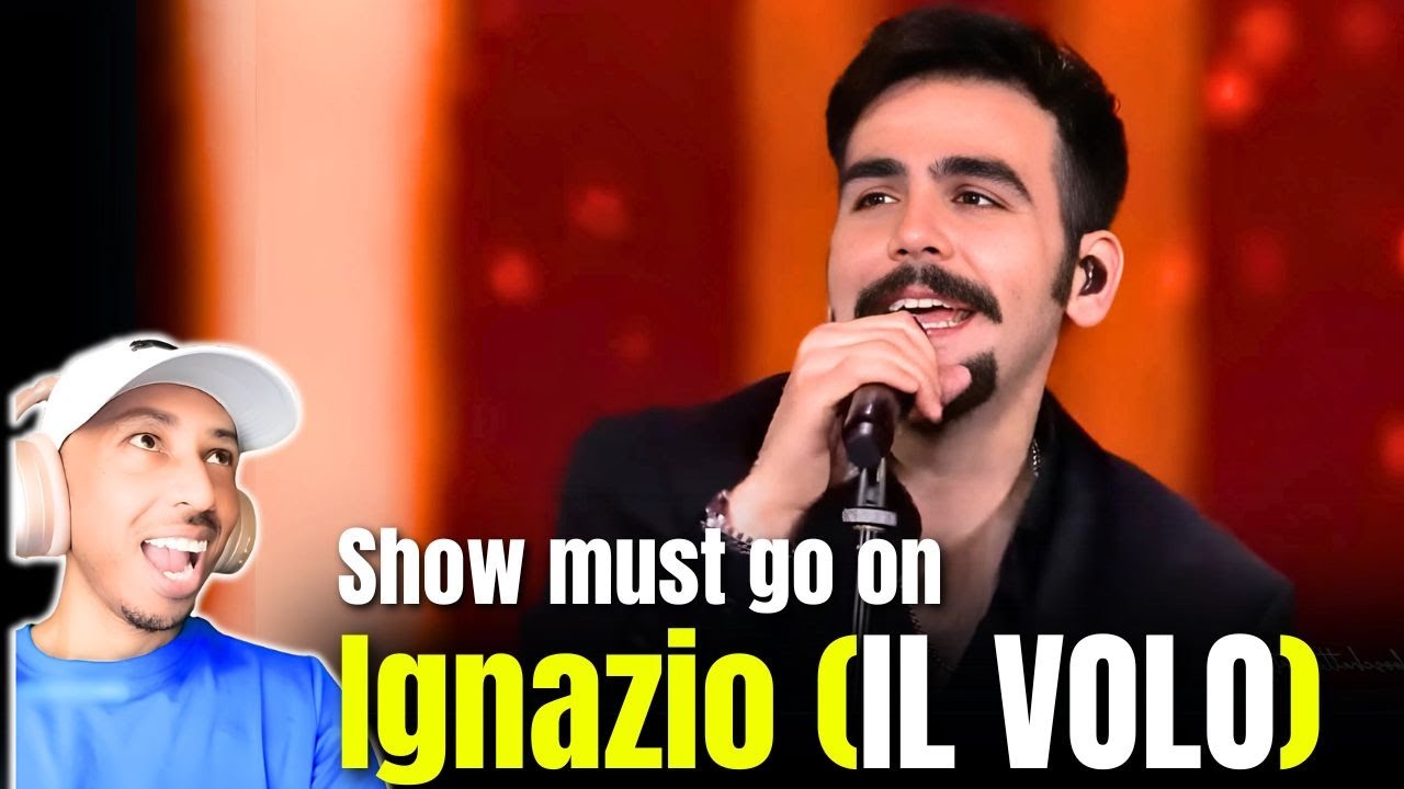 REACTION to Ignazio (IL VOLO) - Show must go on (Queen Cover)