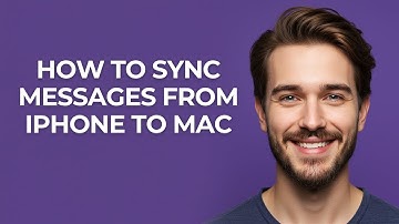 How To Sync Messages From Iphone To Mac - GUIDE!
