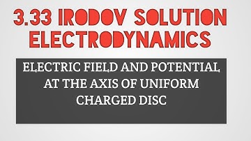 3.33 Irodov solution (Electrodynamics)
