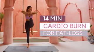14 MIN CARDIO BURN FOR FAT LOSS 🔥 | Do This When You Want to SWEAT & Get Lean