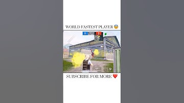 World Fastest Tdm Player 😨😨 #short #shorts #viral #bgmi