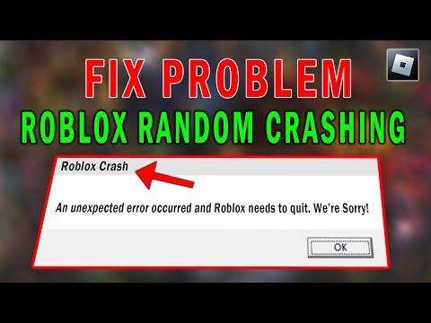 How To Fix Roblox Random Crashing & Freezing Issues on Pc