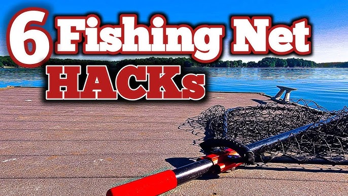 FLOATING NET WHEN WADING IN RIVERS-- DIY hack your regular wooden