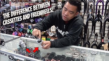 The Differences Between A Cassette Hub and a Freewheel!