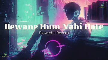 Deewane Hum Nahi Hote | Slowed and Reverb | LoFi Version | Aditya Yadav   | Magicall Musix