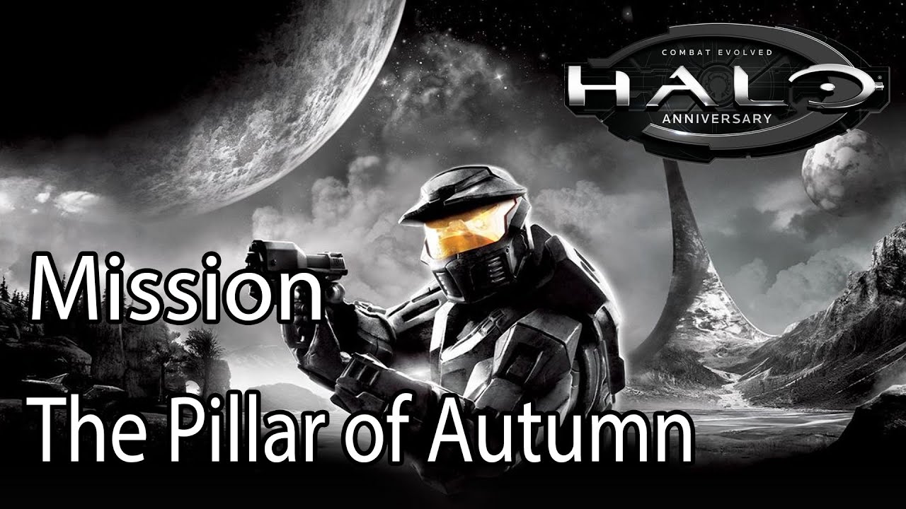 Halo Combat Evolved Anniversary Mission The Pillar of Autumn - YouTube
