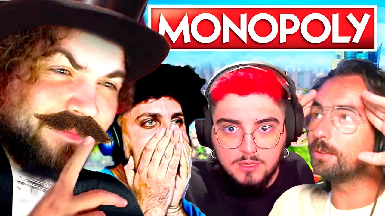 O MONOPOLY mais COMPETITIVO que já fizemos! - WUANT, MOVE, KAZZIO e MRNIKKI