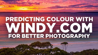 How to use Windy.Com to Help Predict Good Sunrise or Sunset Colour screenshot 2