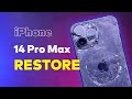 Shattered iphone 14 pro max restoration