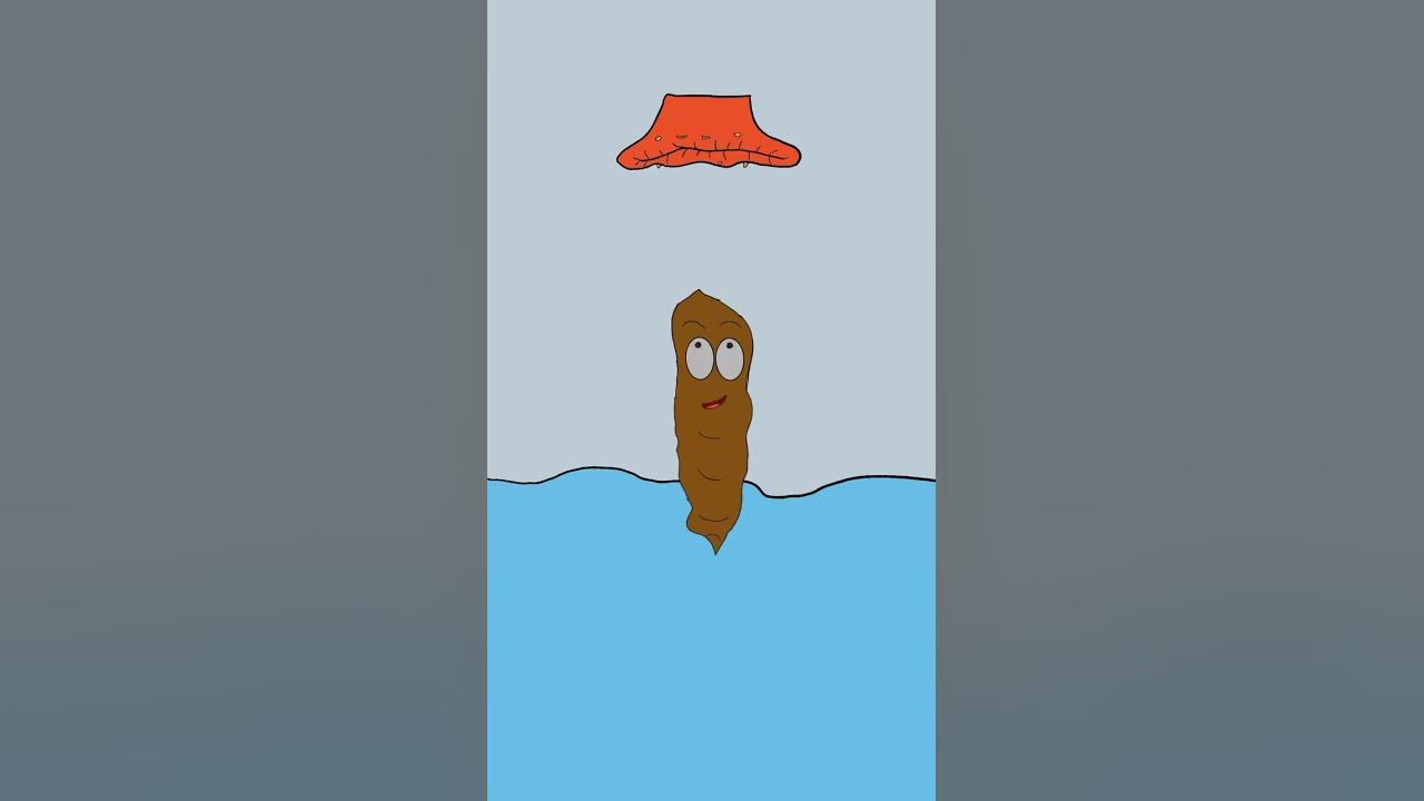 POV: Toilet water after breakfast (Best Animation meme) #shorts #funny #toilet #poop #viralvideo