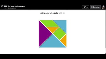 How to pure css that - Elm Logo with Animation (for beginners!)