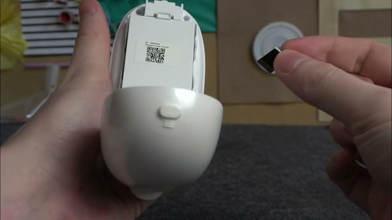 How To Insert SD Card To EZVIZ Camera YouTube