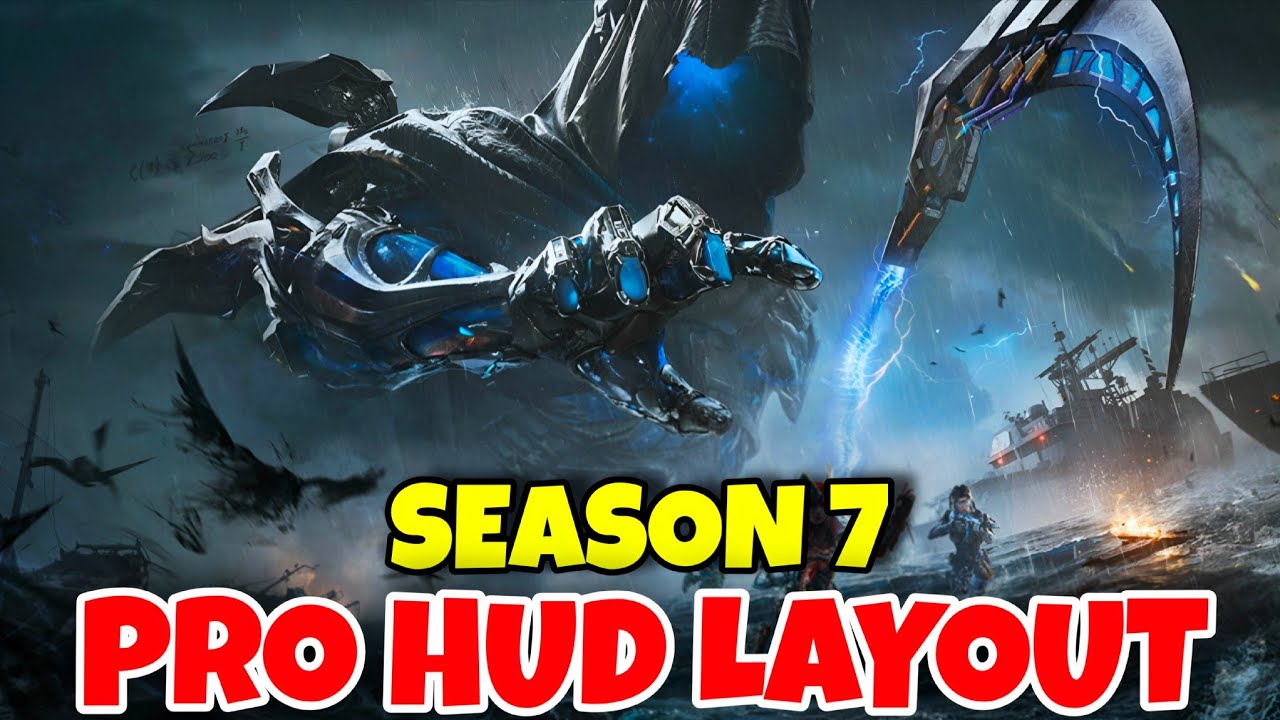 *CODM SEASON 7* 💀 Pro HUD Layout Settings in CODM BR 💪 Codmobile BR Pro ...